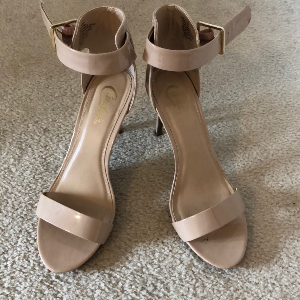 Candies Nude Heels - Size 7.5